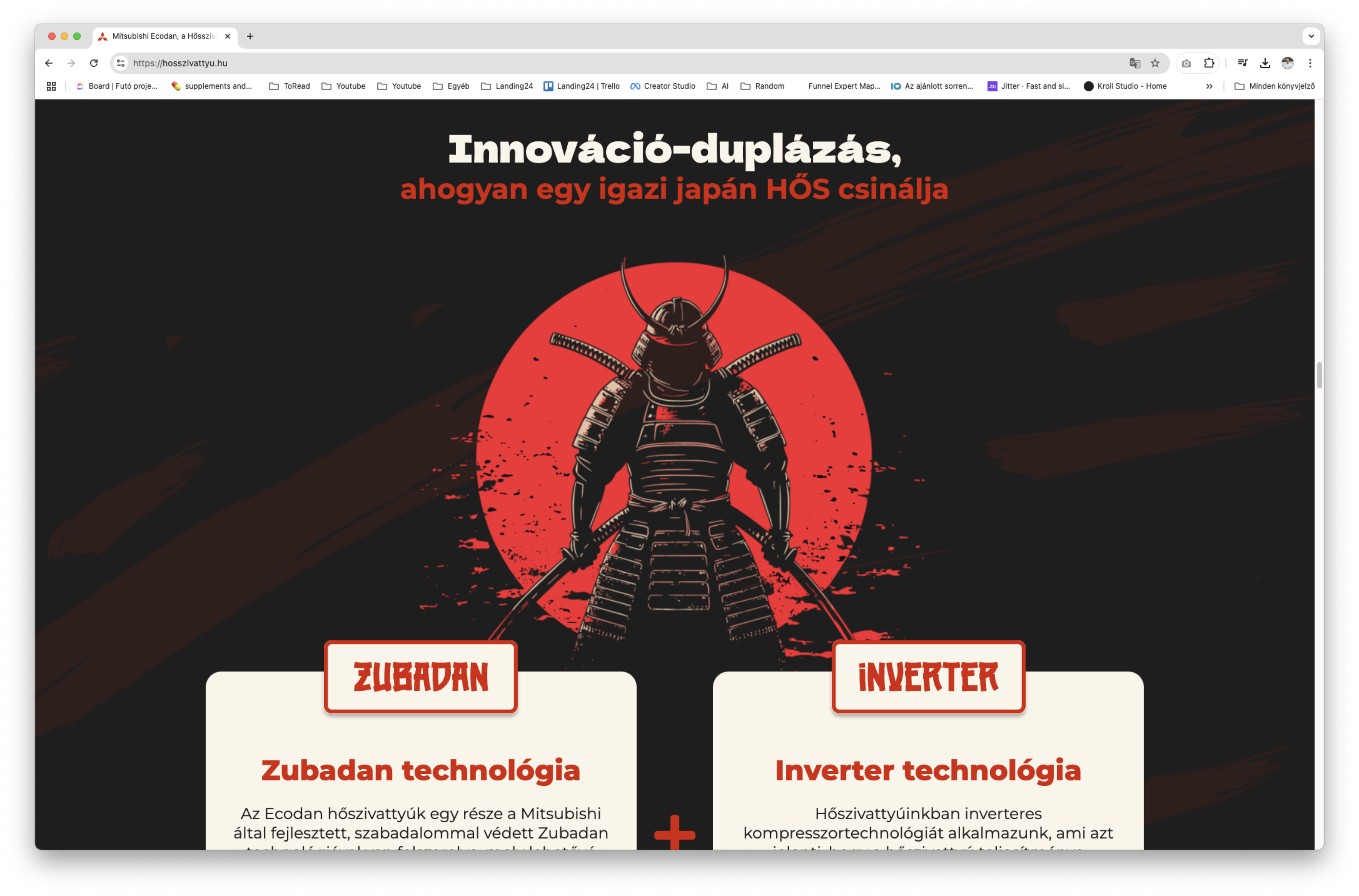 Fontos a jó minőségű, meggyőző tartalom és vizuális elemek (képek, bizalom-jelek)