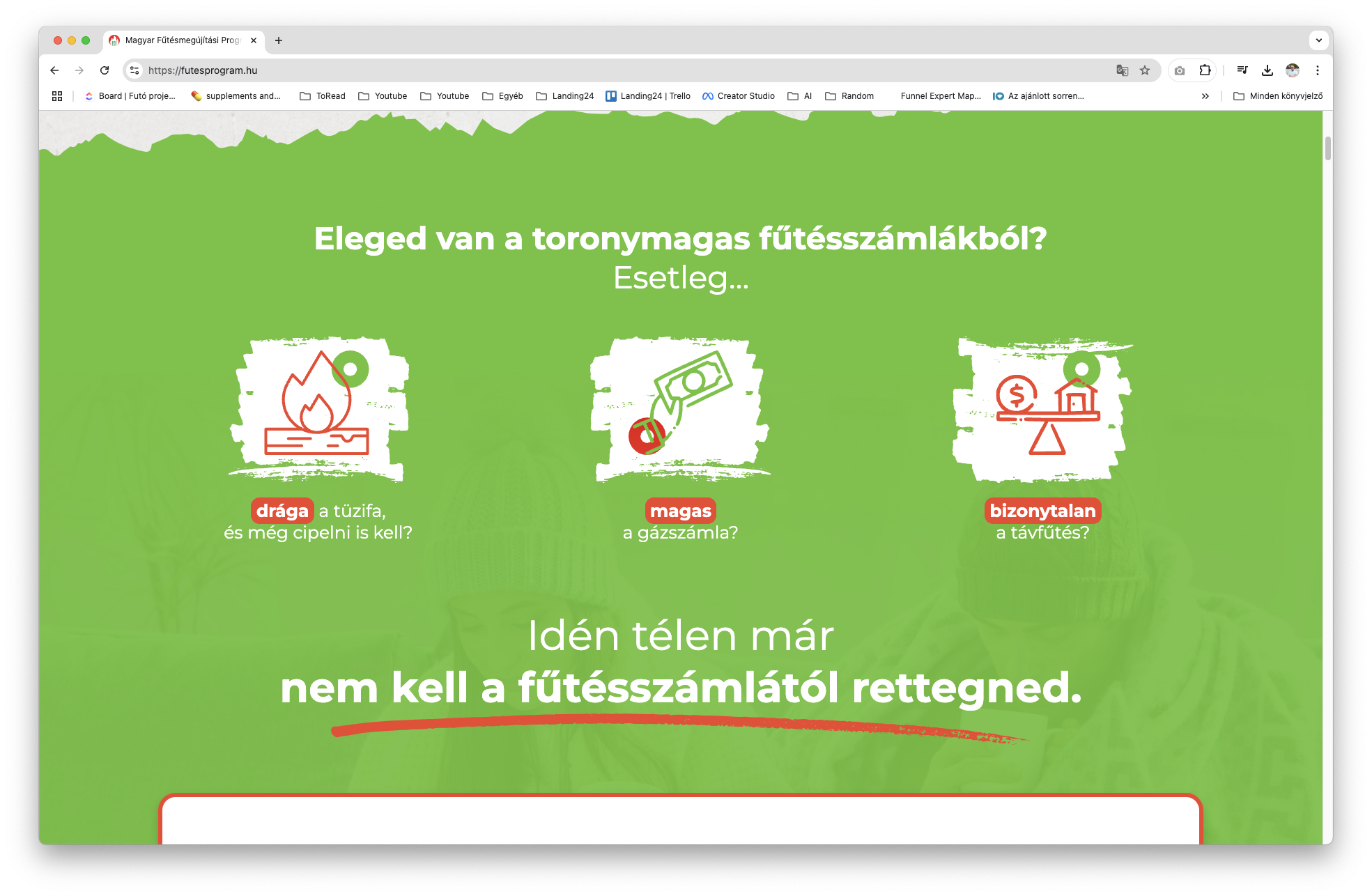 A futesprogram.hu történetet mesél, a problémából kiindulva