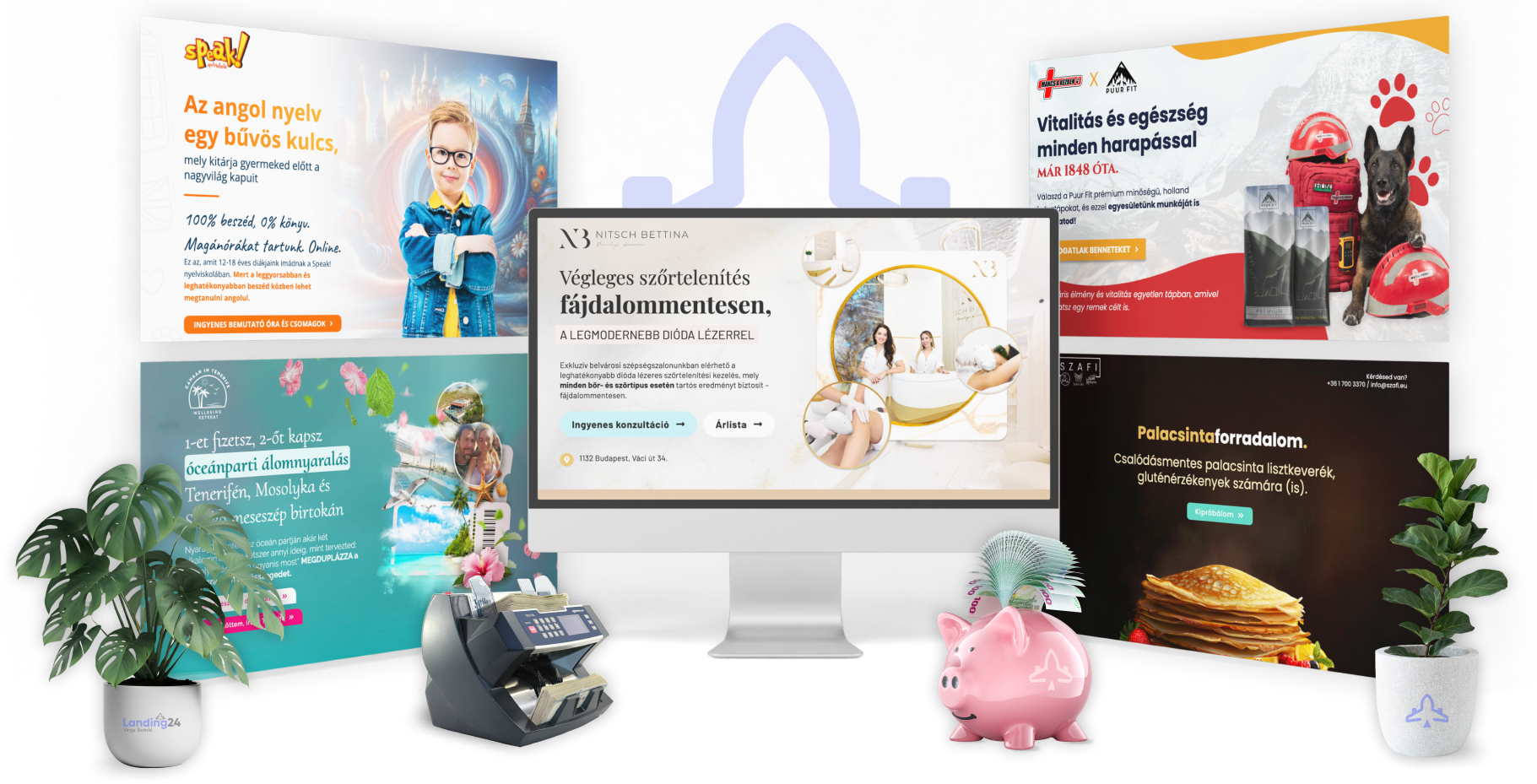 Egy jól felépített Landing oldallal 10% körüli konverziót érhetsz el