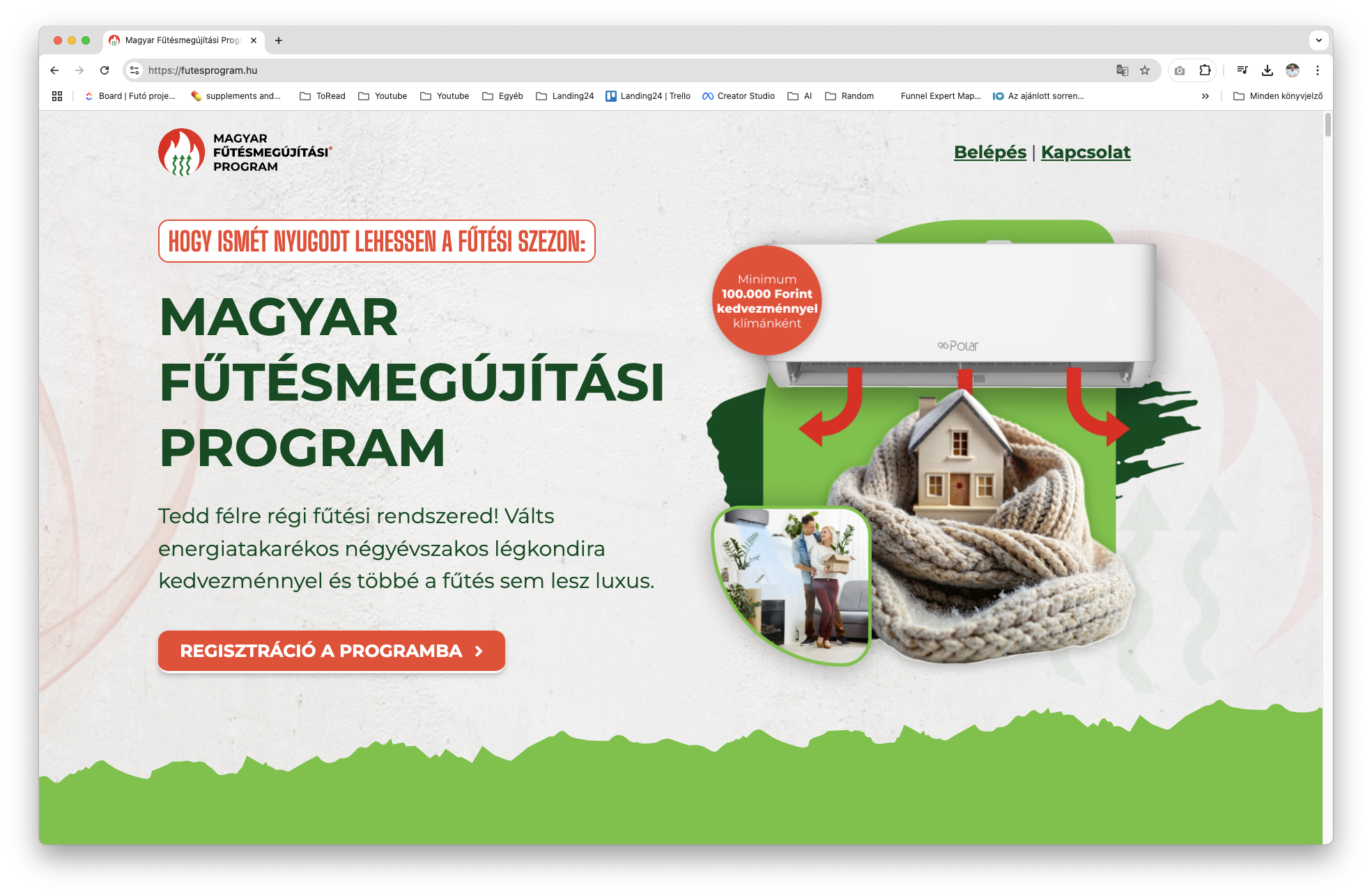 Íme a kampányoldal, ami nem csak terméket adott el, hanem reményt is