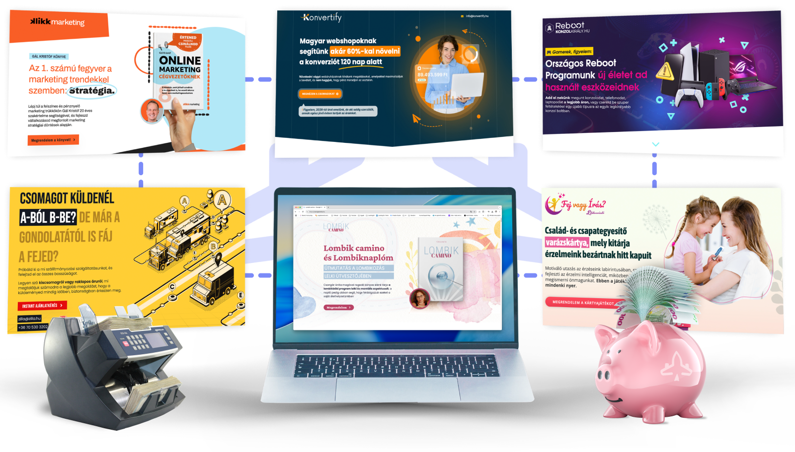 A célzott Landing oldal olyan, mint egy online értékesítő gépezet