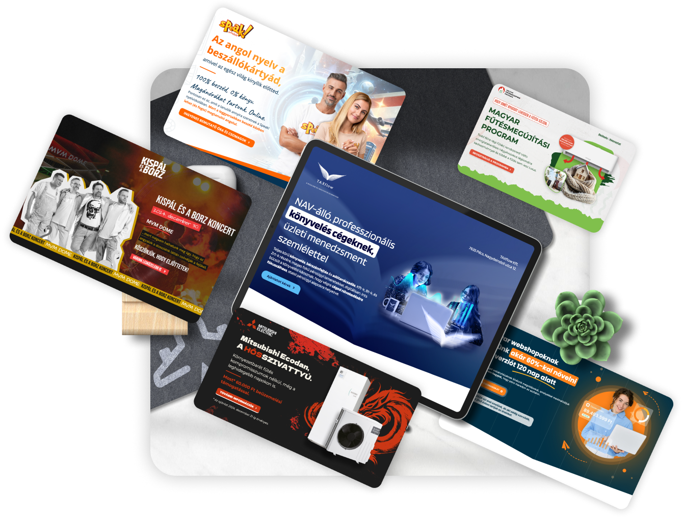 A Landing page mindig fókuszáltan dolgozik egyetlen céllal