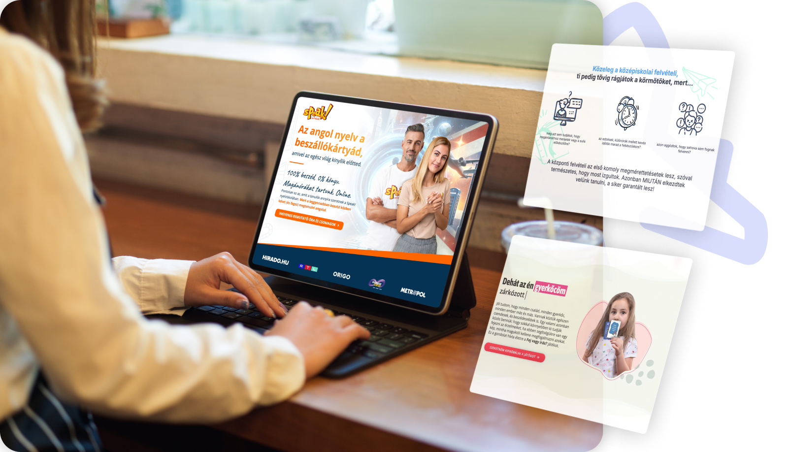 A WP Landing page beállítása olyan egyszerű, mintha Word-öt használnál