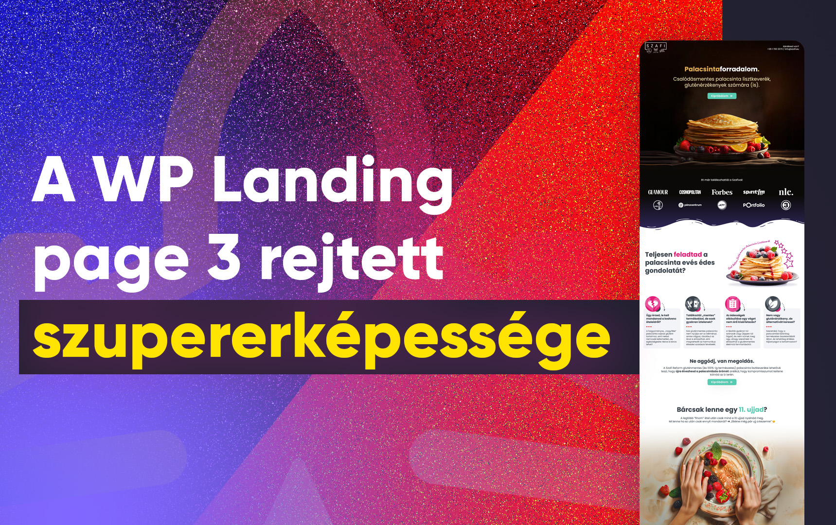 A WP Landing page 3 rejtett szuperképessége
