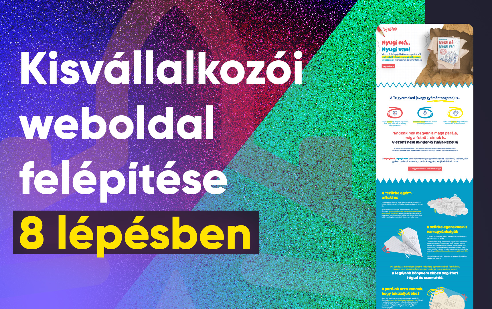 Kisvállalkozói weboldal felépítése 8 lépésben