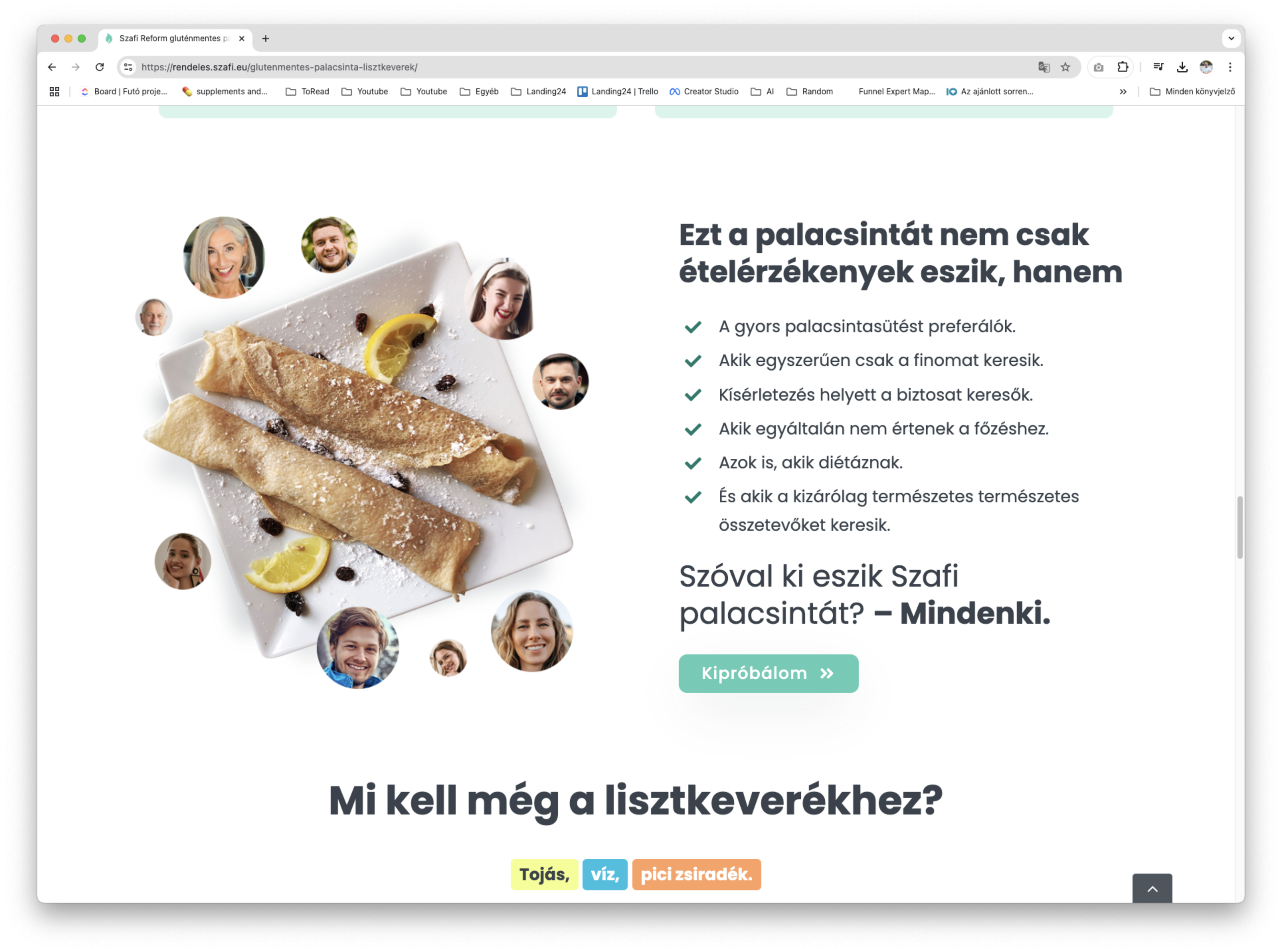 Könnyedén létrehozhatsz több Landing website-ot célközönség szerint