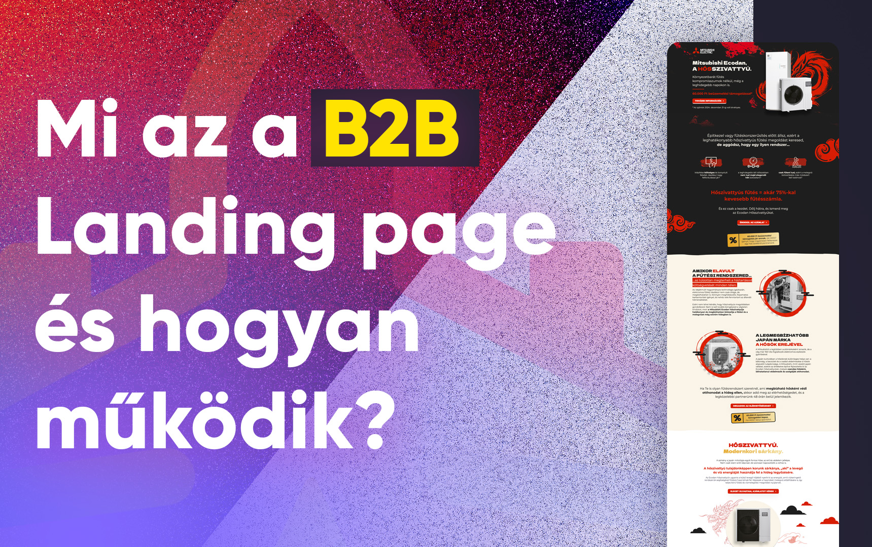 Mi az a B2B Landing page és hogyan működik?