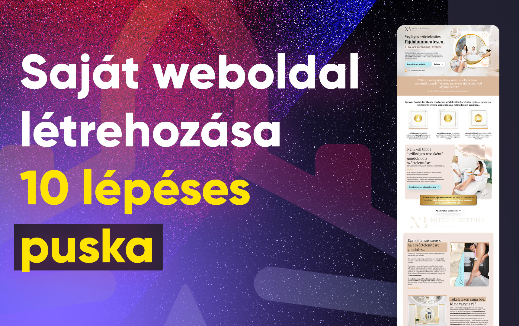Saját weboldal létrehozása 2026-ban (10 lépéses puska)
